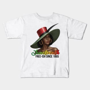 Juneteenth | Free-Ish Since 1865 Kids T-Shirt